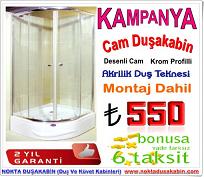 Temperli Cam Duşakabin 