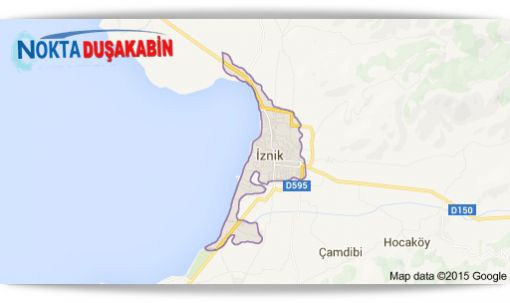 bursa İznik haritası 