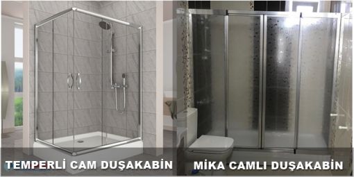 Cam duşakabin-mika duşakabin Cam duşakabin-mika duşakabin