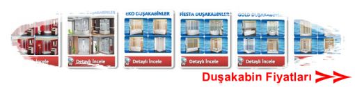 Duşakabin fiyatları Listesi 