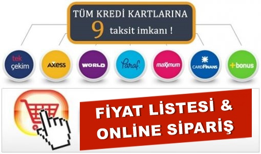 online satın al Fiyat Listesi ve online sipariş ver