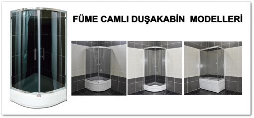 füme cam duşakabin modelleri 