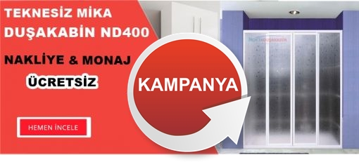 TEKNESİZ DÜZ MİKA DUŞAKABİN TEKNESİZ DÜZ MİKA DUŞAKABİN