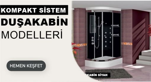 Kompakt Sistem Duşakabin Modelleri 