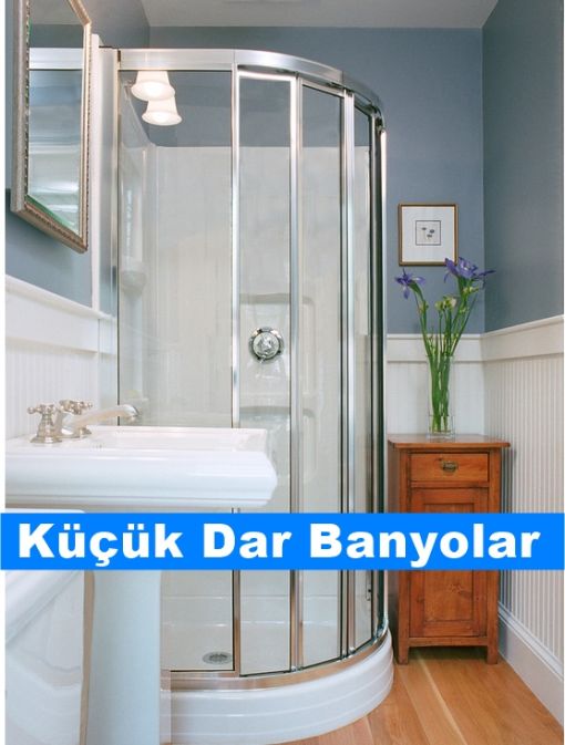 Küçük Banyo Küçük Dar Banyolar
