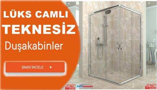 Lüks Camlı Duşakabinler