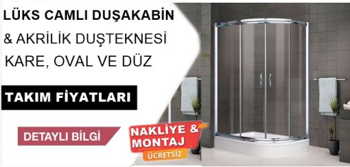 Cam Duşakabin modelleri ve fiyatları  ürünler