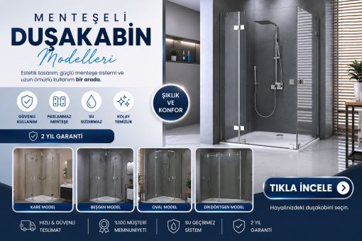 MENTEŞELİ DUŞAKABİNLER 