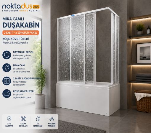 Mika Camlı Duşakabin ND314 