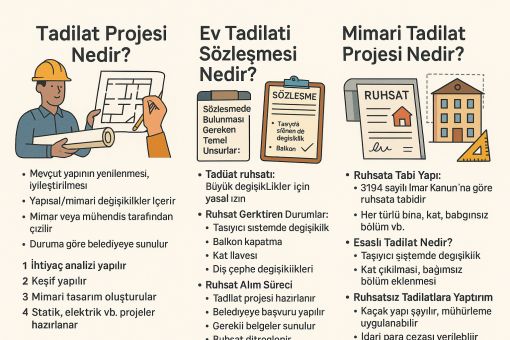 Tadilat projesi Tadilat projesi