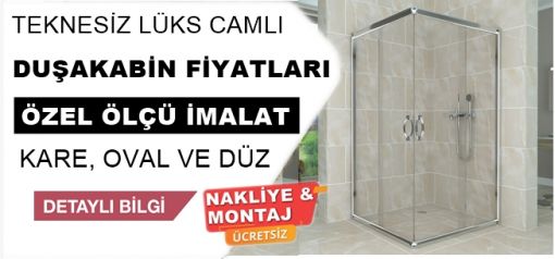 teknesiz Cam Duşakabin modelleri ve fiyatları 