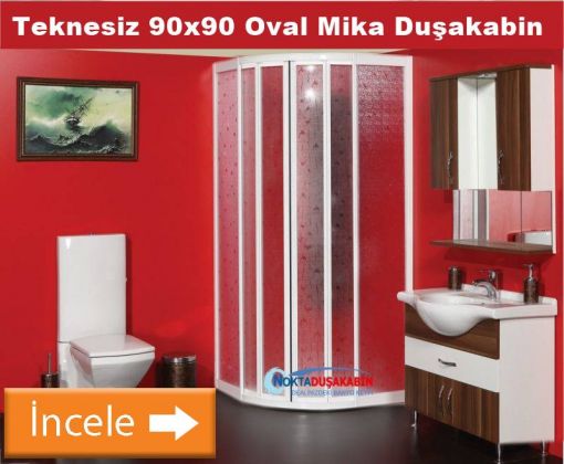 Teknesiz oval mika camlı duşakabin fiyatları   