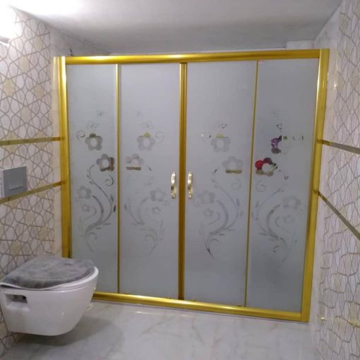 Teknesiz Düz Lüks Camlı Duşakabin 